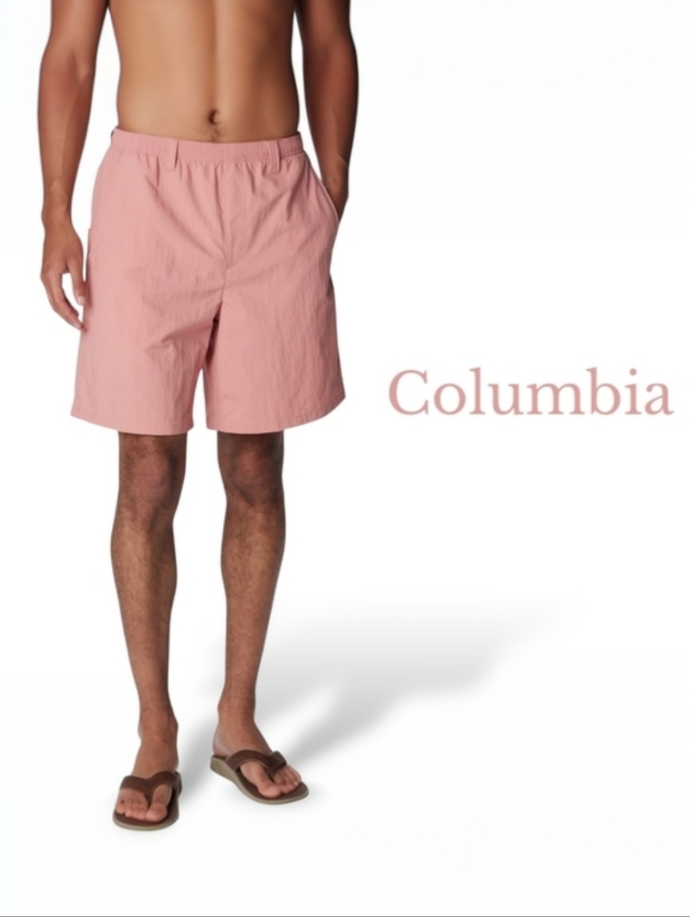 Columbia PFG Backcast III Swim Shorts | Quick Dry Fishing | Men M
